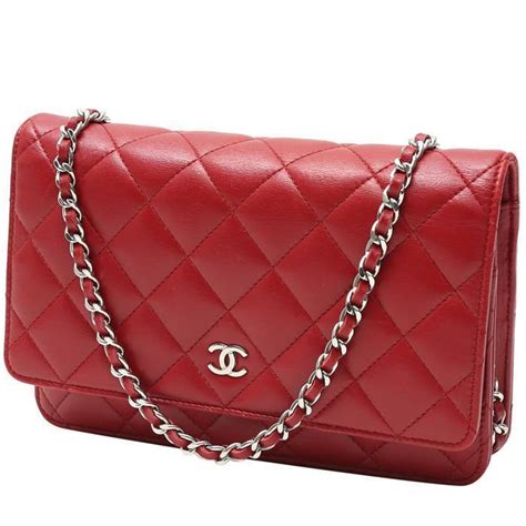 chanel sac bandouliere wallet on chain rouge|Sacs Chanel Wallet on Chain Rouge d'occasion .